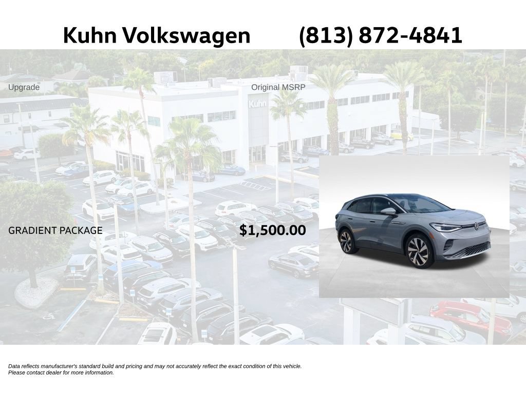 Certified 2022 Volkswagen ID.4 Pro S w/ Gradient Package RWD image 6