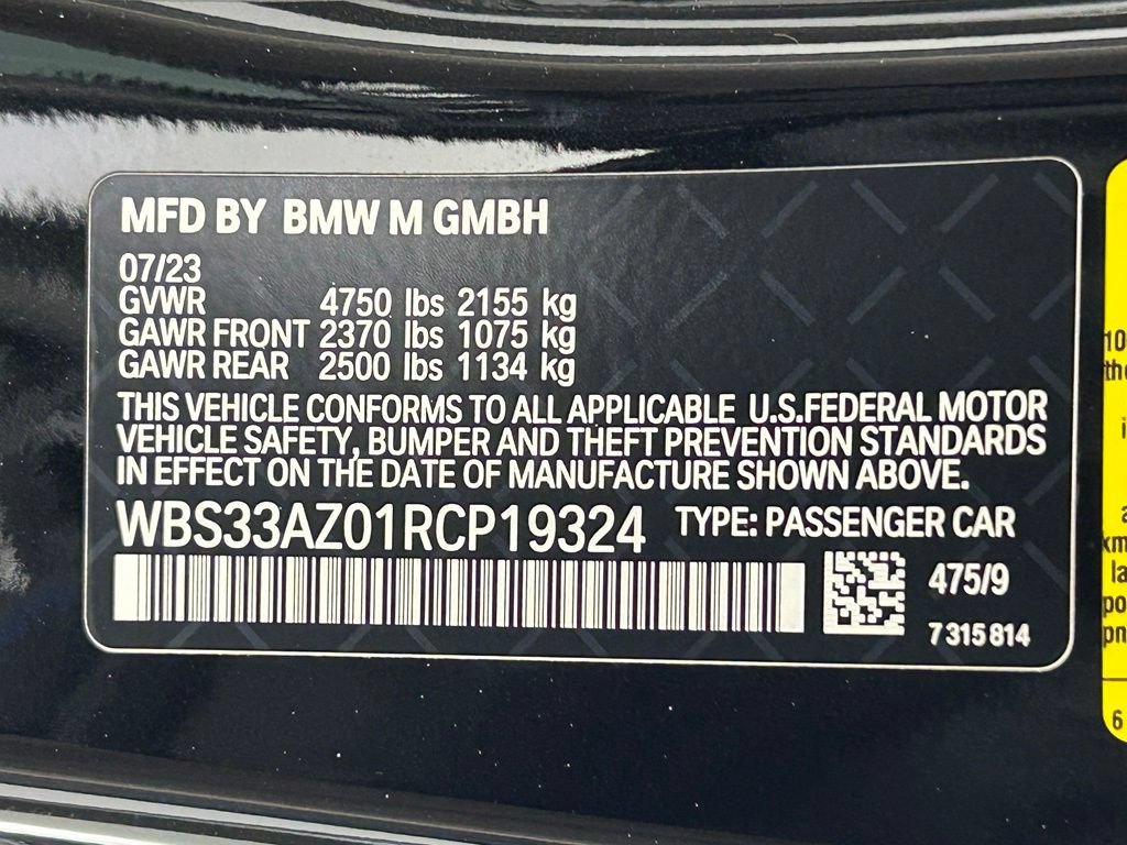 Used 2024 BMW M4 Competition RWD image 42
