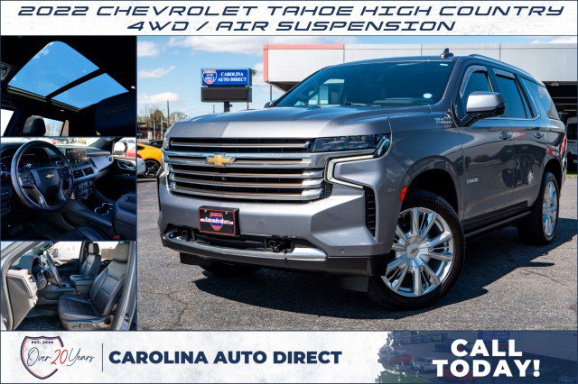 Used 2022 Chevrolet Tahoe High Country