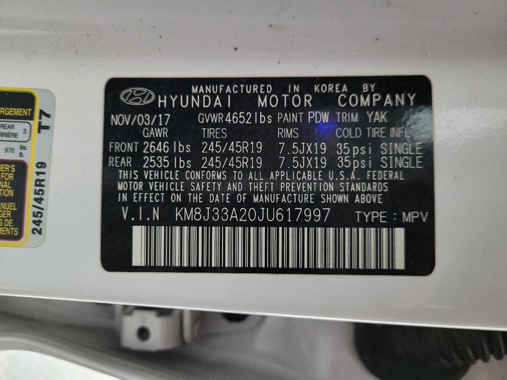 Used 2018 Hyundai Tucson Limited w/ Cargo Package image 33