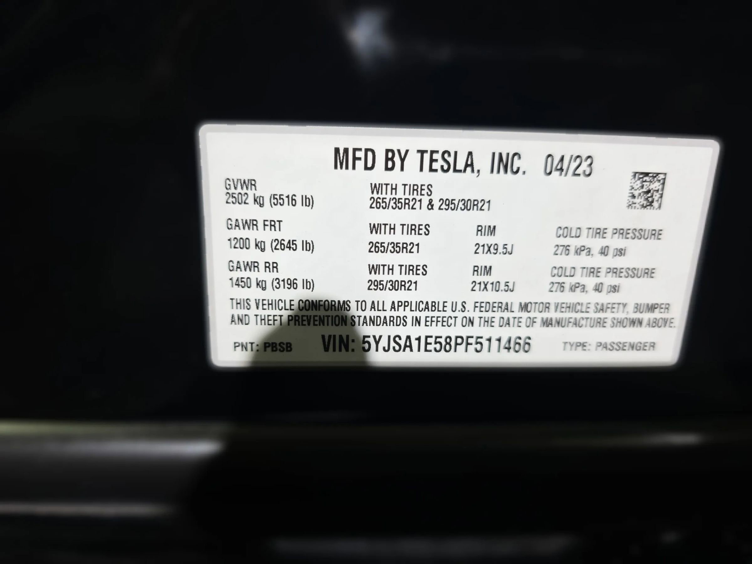 Used 2023 Tesla Model S Standard Range AWD/4WD image 17