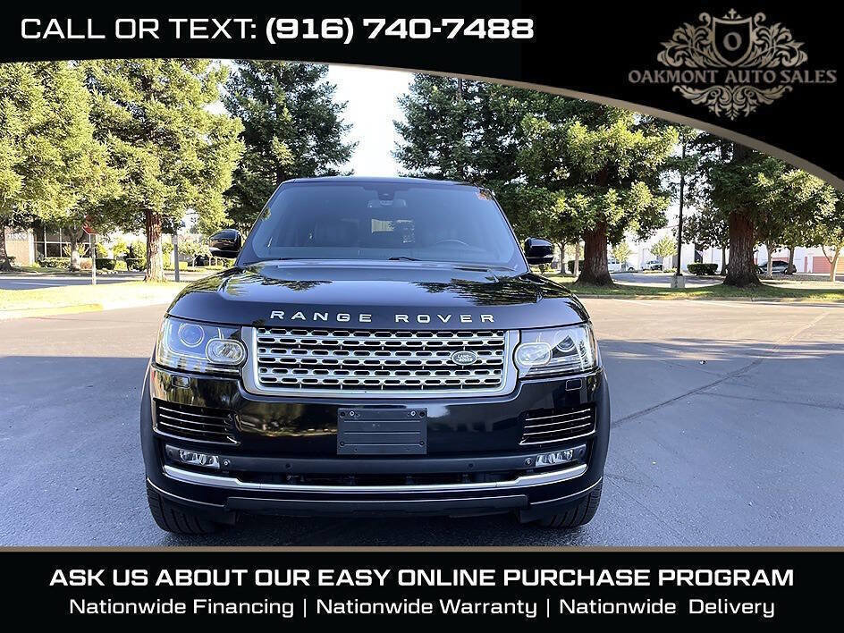 Used 2015 Land Rover Range Rover Supercharged AWD/4WD image 2
