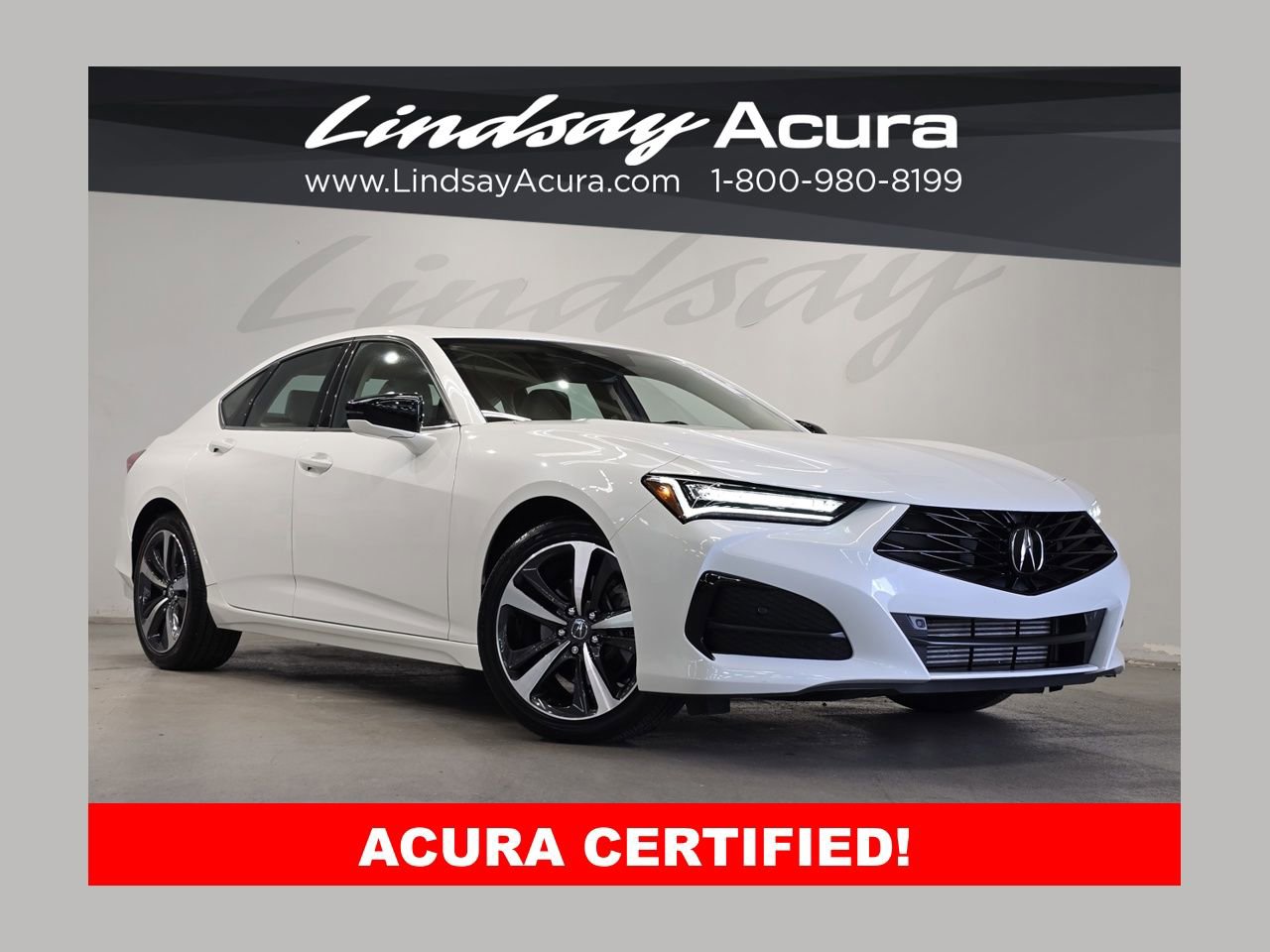 Certified 2025 Acura TLX Technology Package