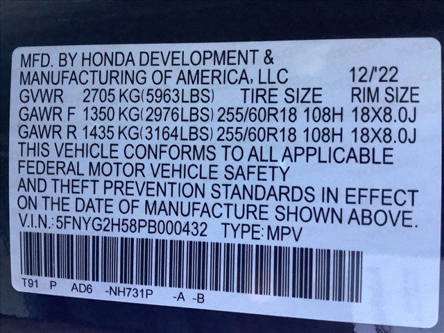 Used 2023 Honda Pilot EX-L image 22