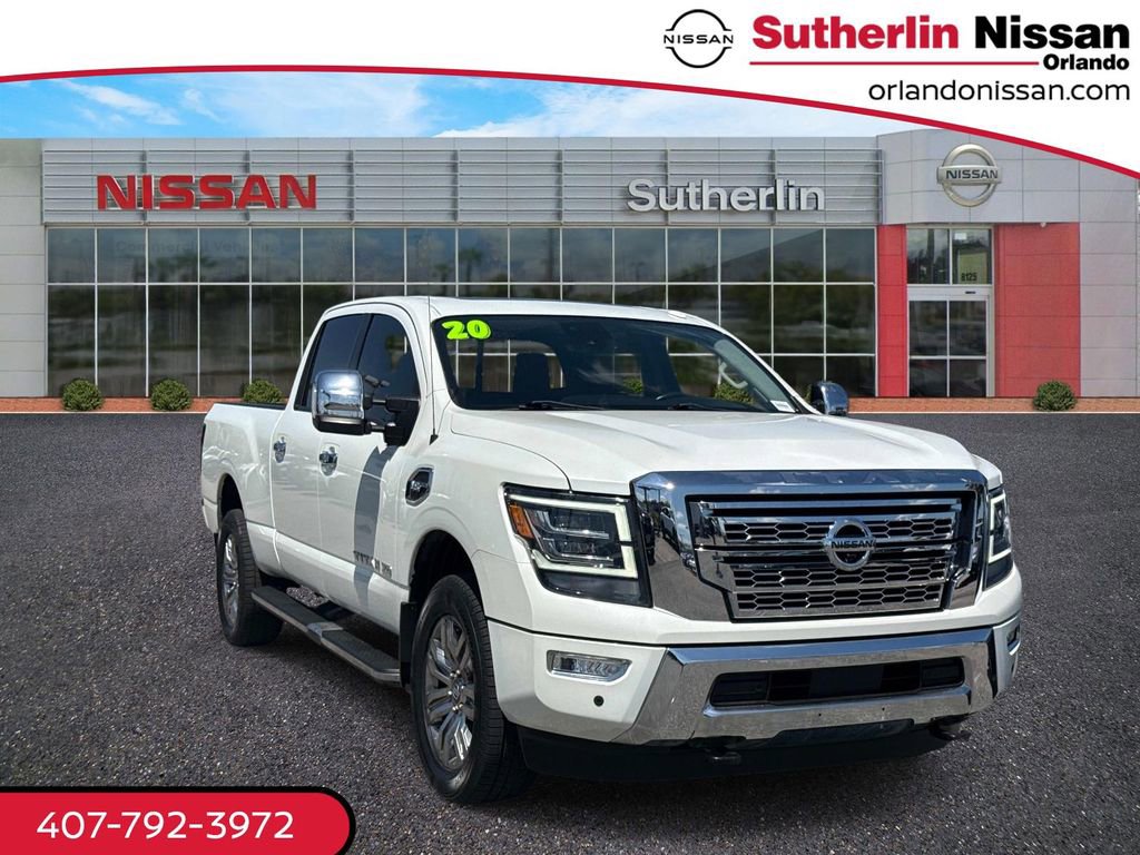 Certified 2020 Nissan Titan SL w/ Moonroof Package image 1