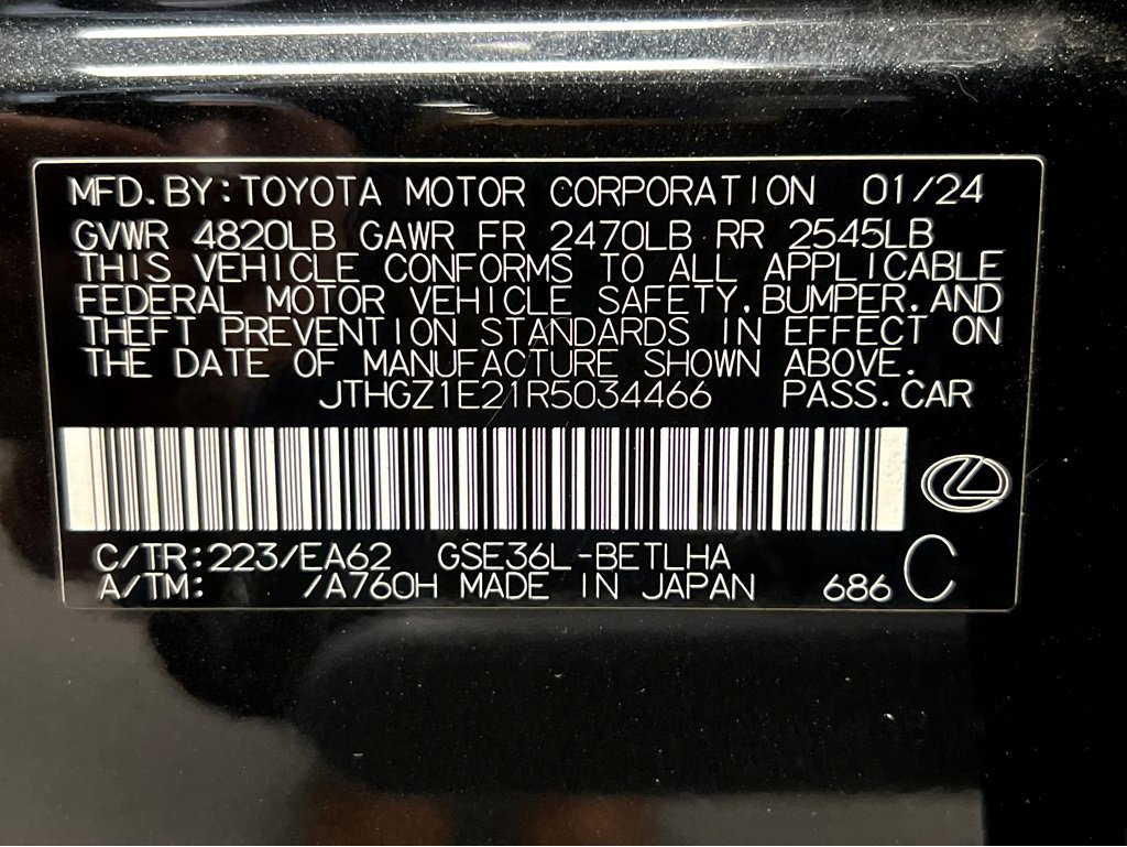 Certified 2024 Lexus IS 350 F Sport image 27