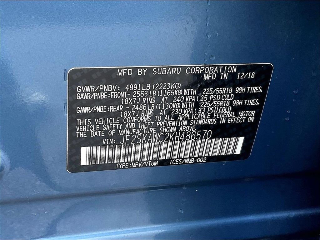 Used 2019 Subaru Forester Touring AWD/4WD image 36