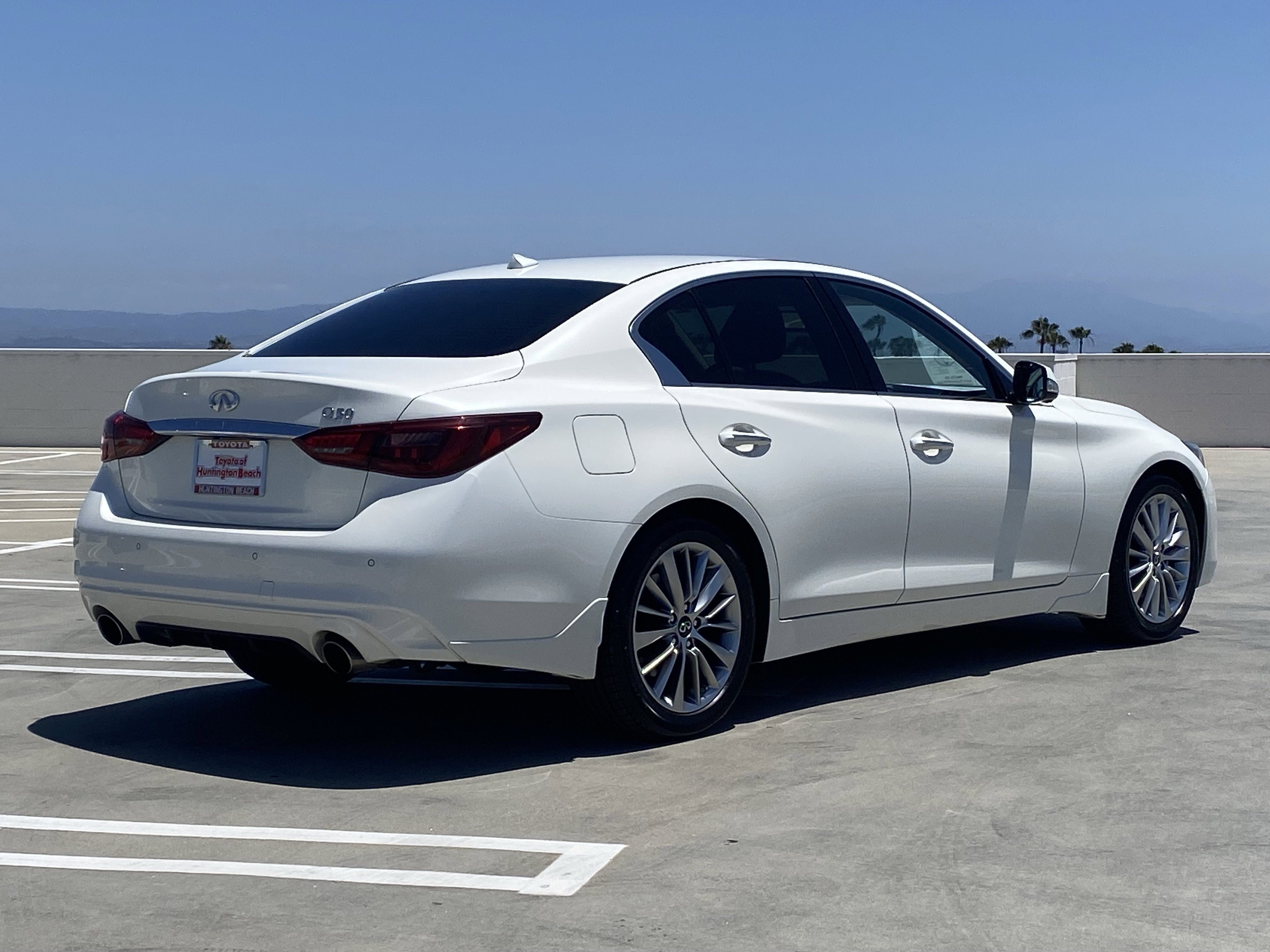 Used 2023 INFINITI Q50 Luxe w/ Cargo Package RWD image 3