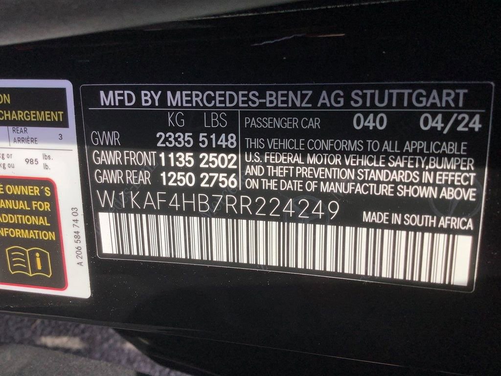 New 2024 Mercedes-Benz C 300 4MATIC Sedan image 22