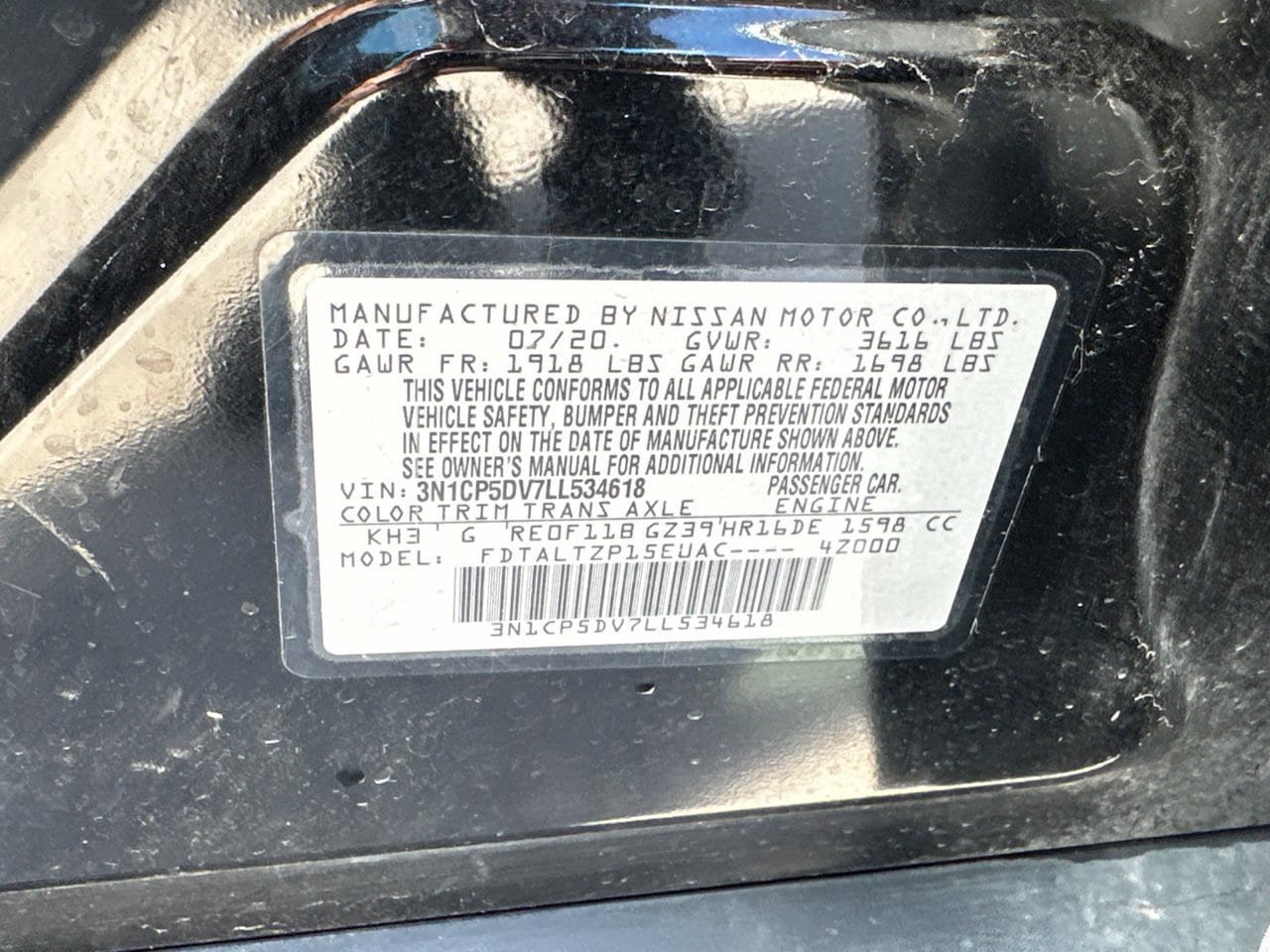 Used 2020 Nissan Kicks SR FWD image 28