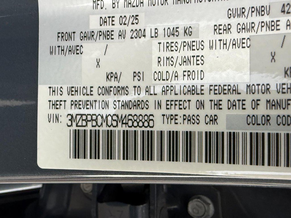 Used 2025 MAZDA MAZDA3 s AWD/4WD image 23