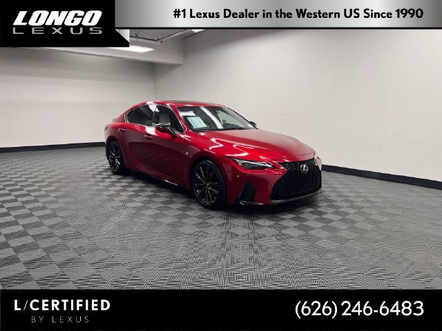 Certified 2022 Lexus IS 350 F Sport w/ Accessory Package RWD image 1