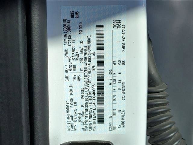 Used 2015 Ford F150 Lariat w/ Equipment Group 502A Luxury image 20