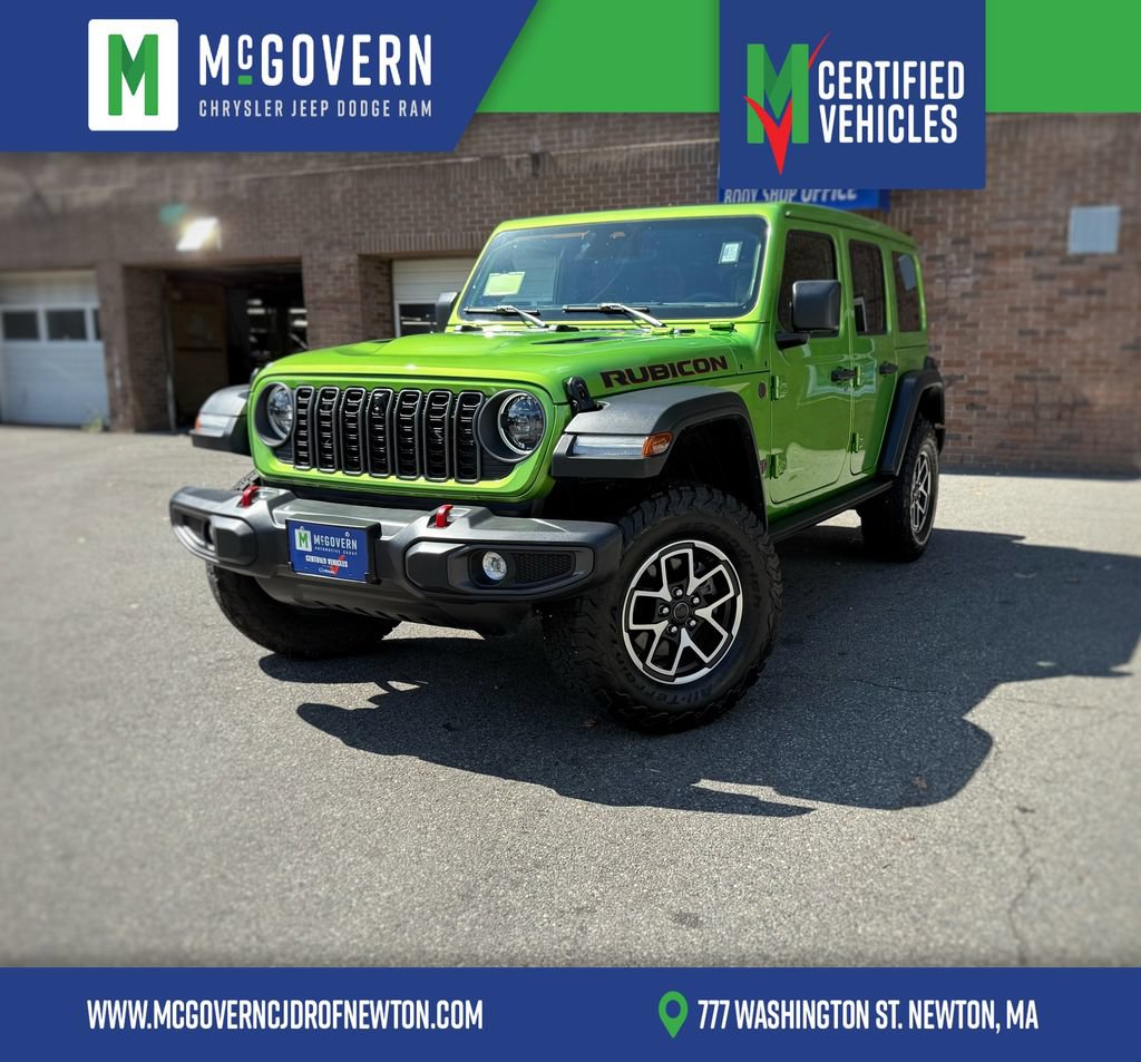 Used 2025 Jeep Wrangler Unlimited Rubicon w/ Safety Group AWD/4WD image 1