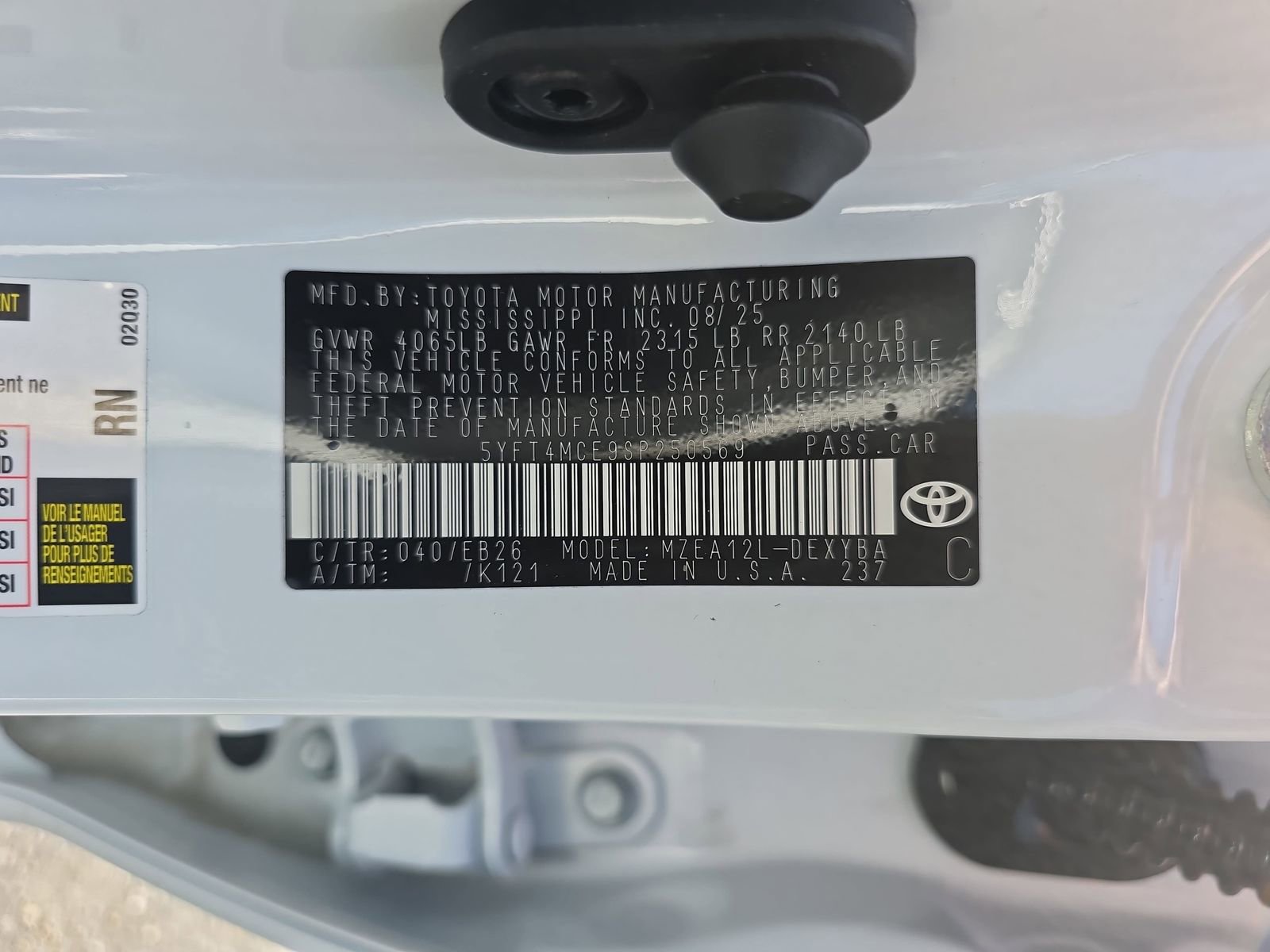 Used 2025 Toyota Corolla XSE FWD image 34