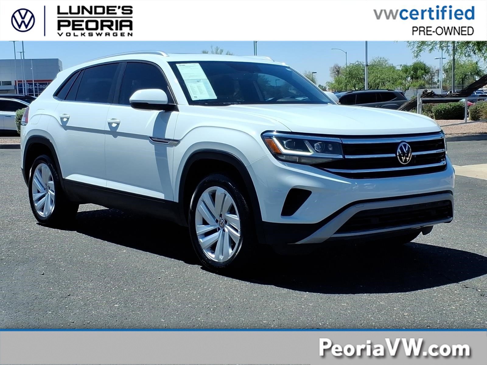 Certified 2023 Volkswagen Atlas Cross Sport SE w/ Panoramic Sunroof Package AWD/4WD image 1