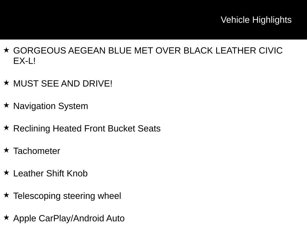 Used 2018 Honda Civic EX-L image 5
