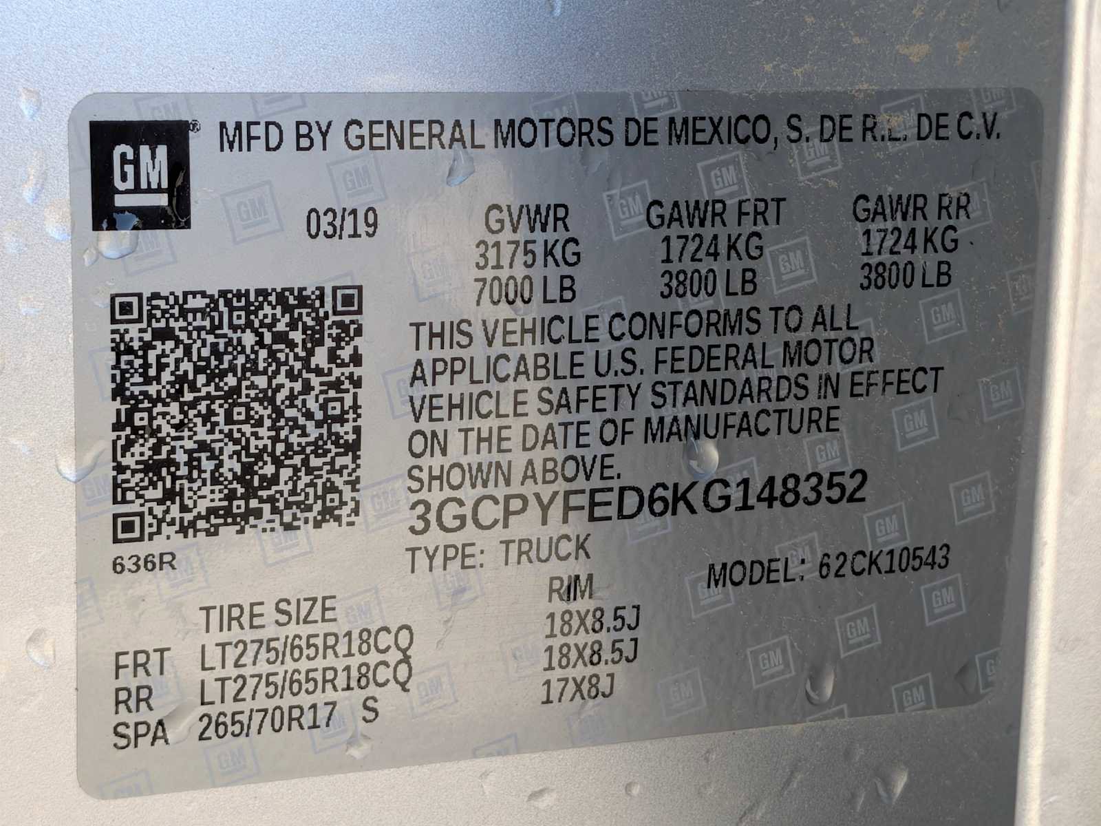 Used 2019 Chevrolet Silverado 1500 LT Trail Boss image 44