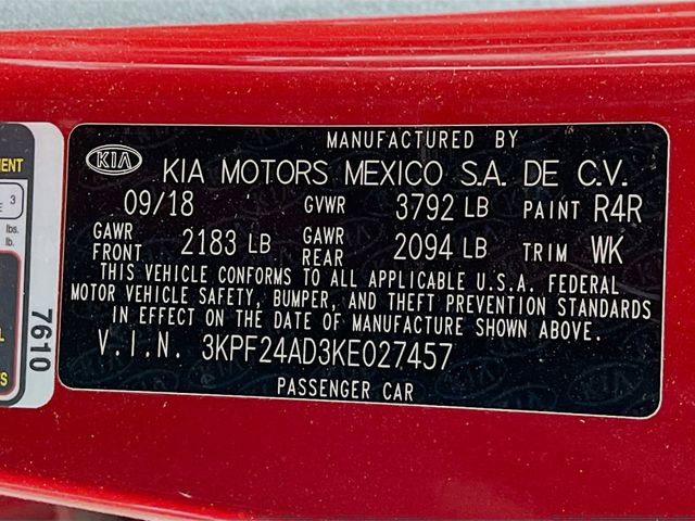 Used 2019 Kia Forte LXS FWD image 11