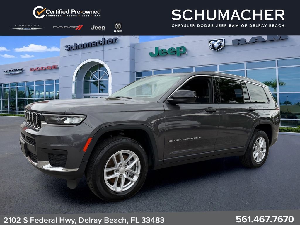 Used 2023 Jeep Grand Cherokee L Laredo w/ Luxury Tech Group I AWD/4WD image 3