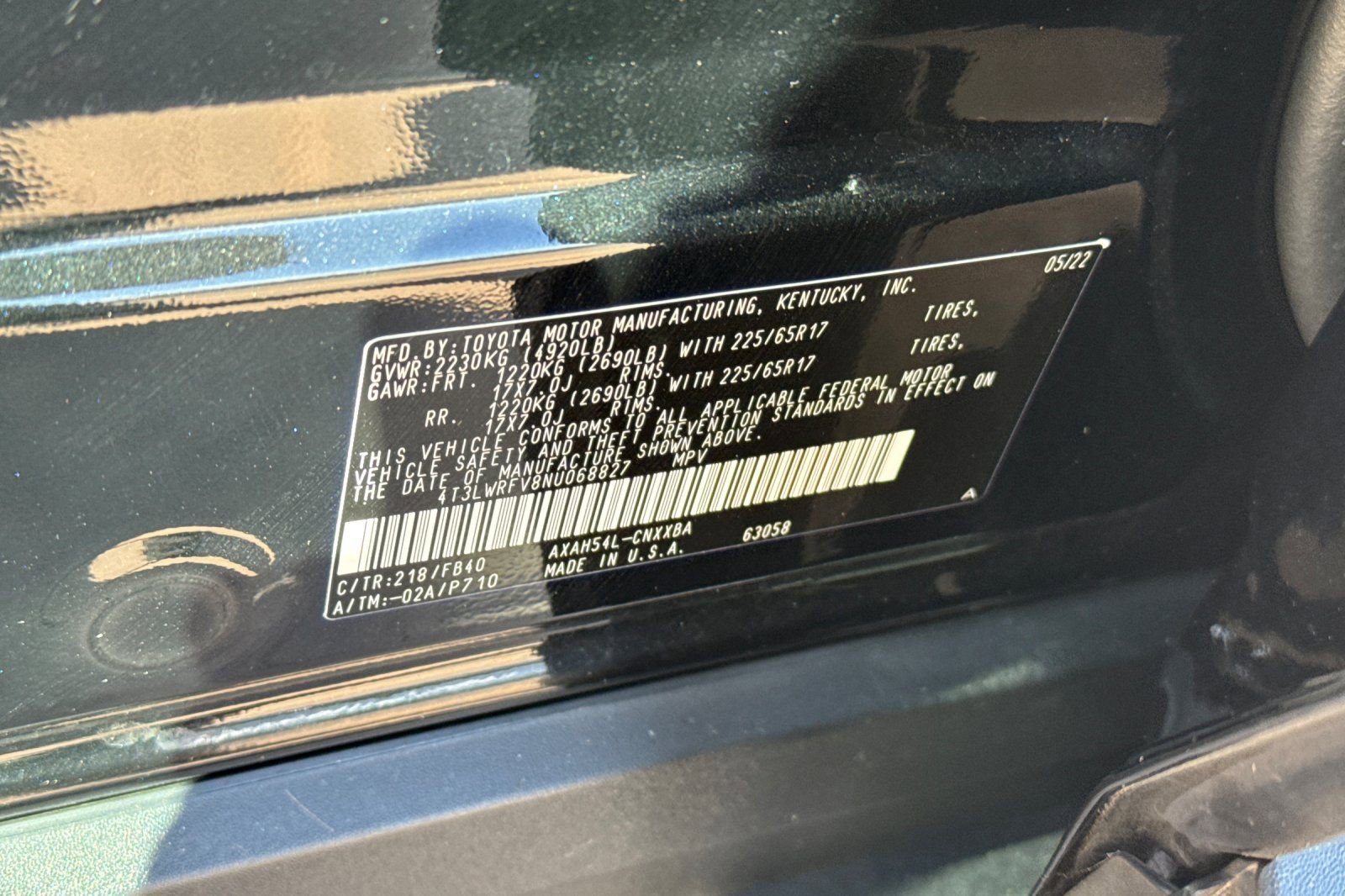 Certified 2022 Toyota RAV4 LE AWD/4WD image 35