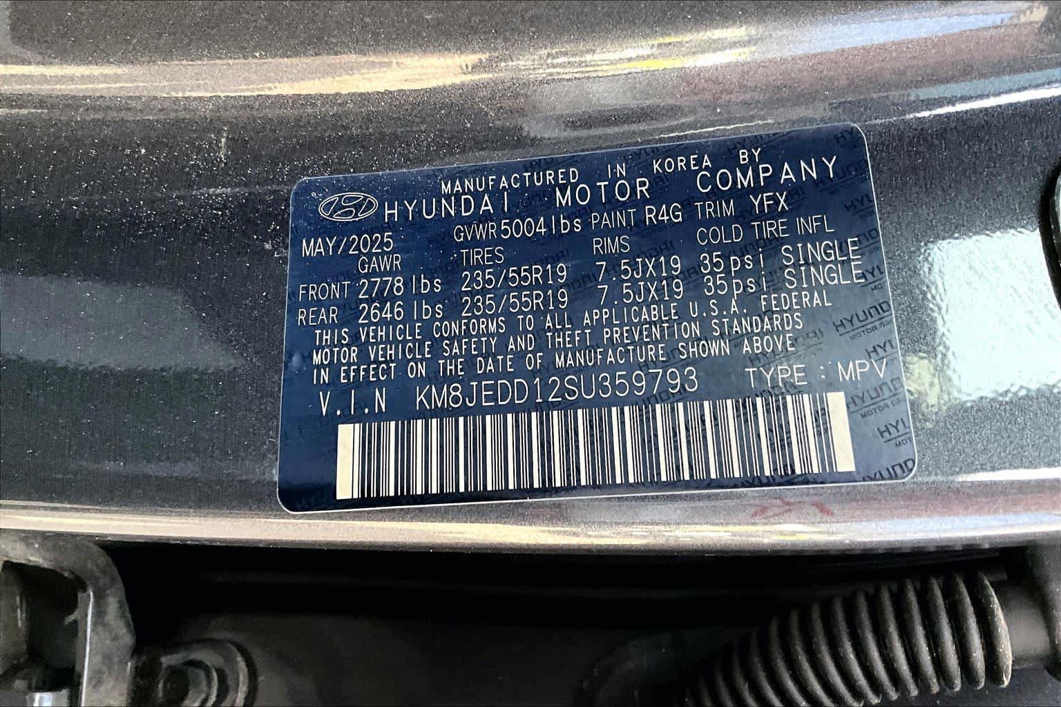 Used 2025 Hyundai Tucson Limited AWD/4WD image 36