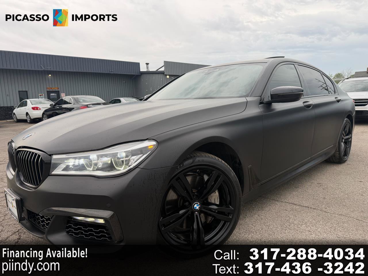 Used 2018 BMW 750i xDrive AWD/4WD image 1