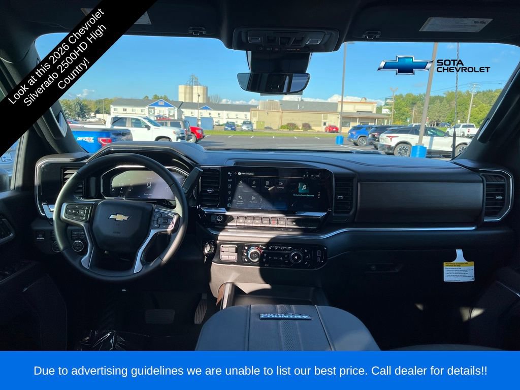 New 2026 Chevrolet Silverado 2500 High Country w/ Technology Package image 12