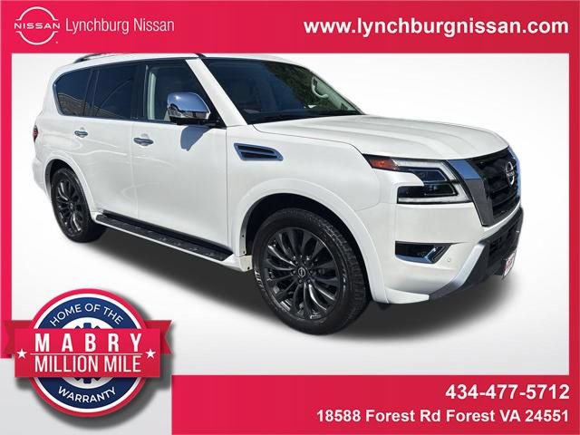 Used 2024 Nissan Armada Platinum w/ Captain's Chairs Package AWD/4WD image 1
