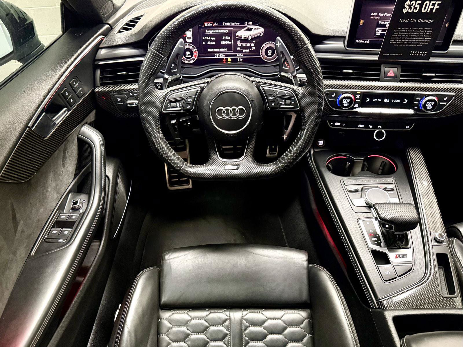 Used 2019 Audi RS 5 Sportback w/ RS Driver Assistance Package AWD/4WD image 2