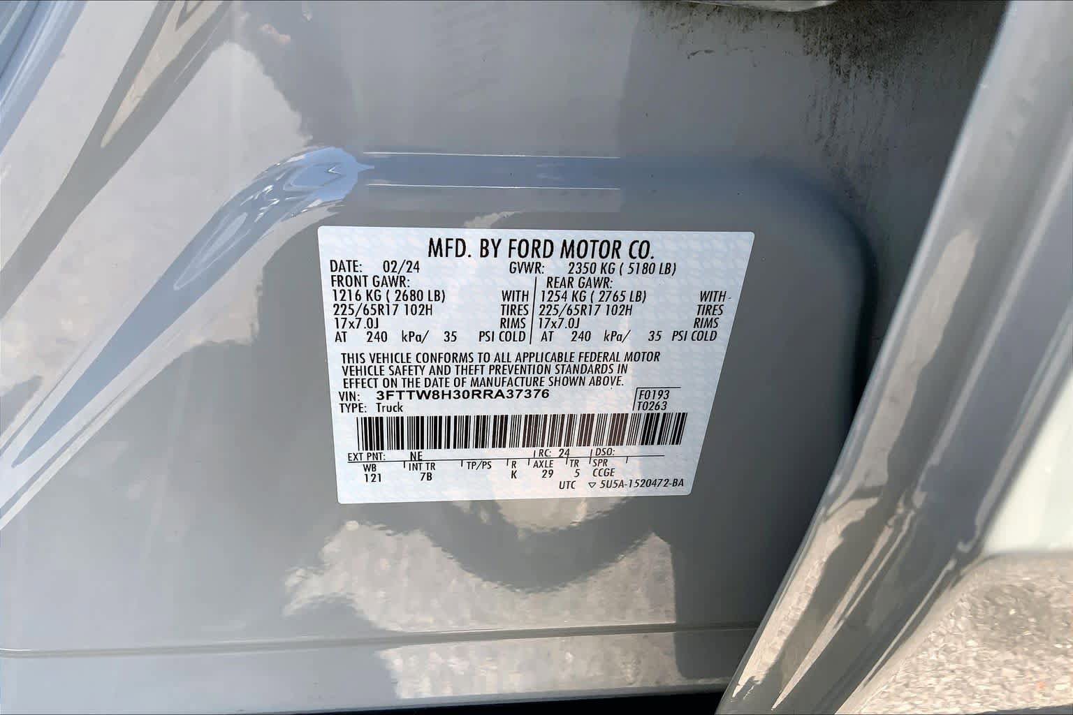Certified 2024 Ford Maverick XLT w/ XLT Luxury Package FWD image 34