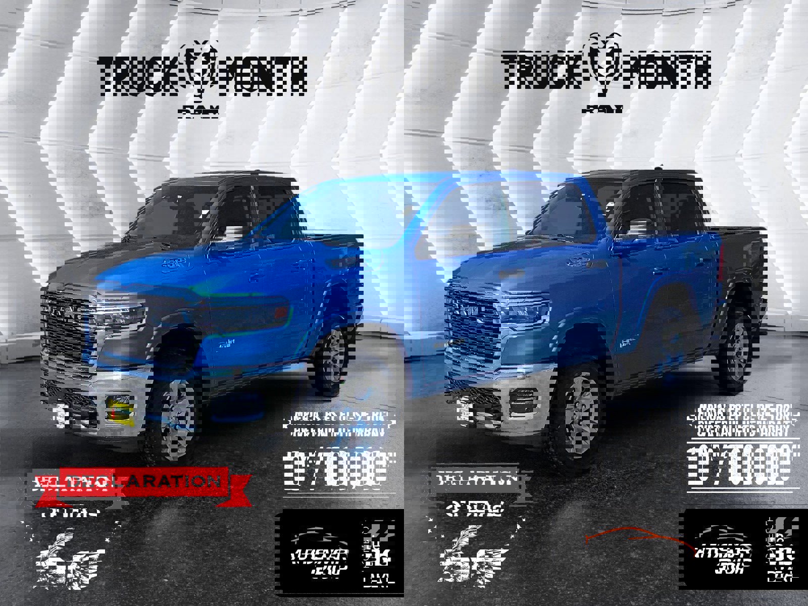 New 2026 RAM 1500 4x4 Crew Cab image 1