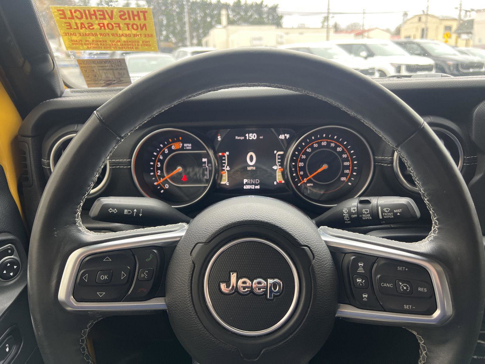 Used 2019 Jeep Wrangler Unlimited Sahara w/ Advanced Safety Group image 13