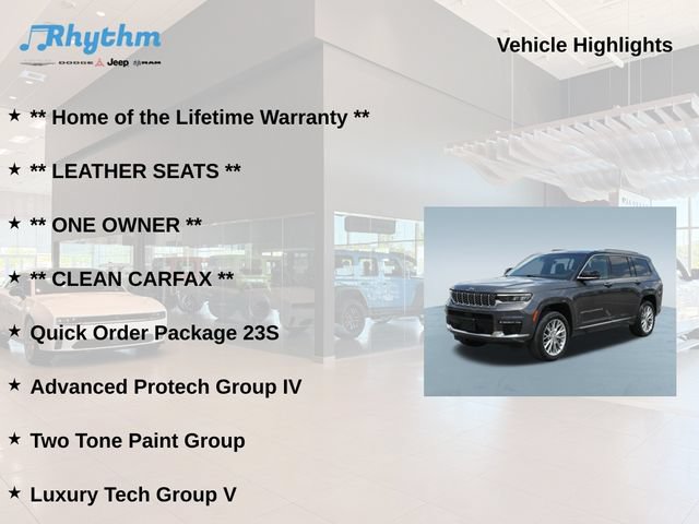 Used 2023 Jeep Grand Cherokee L Summit w/ Advanced Protech Group IV AWD/4WD image 5
