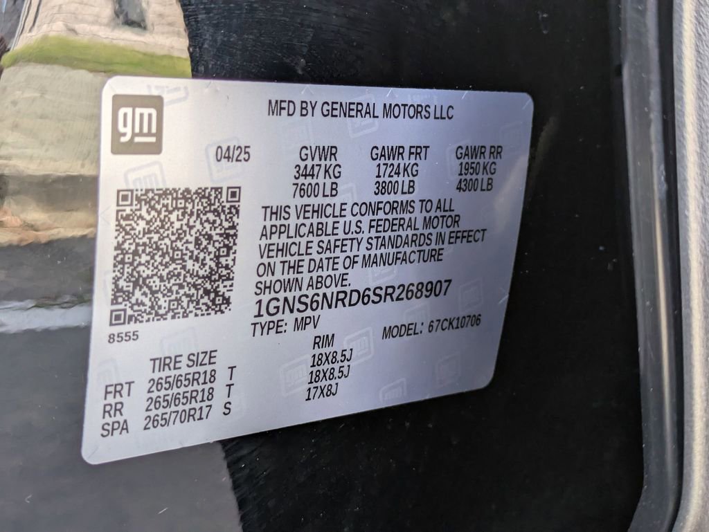 Used 2025 Chevrolet Tahoe LT image 34