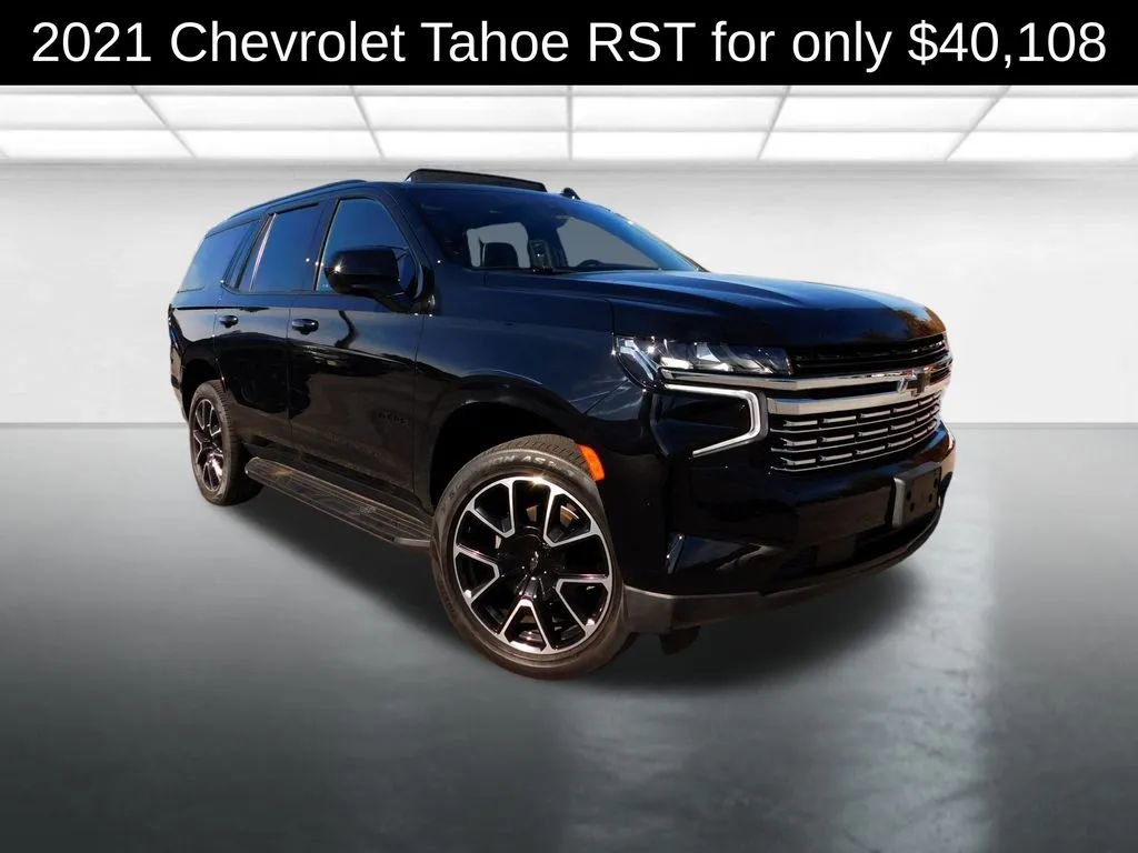 Used 2021 Chevrolet Tahoe RST image 1