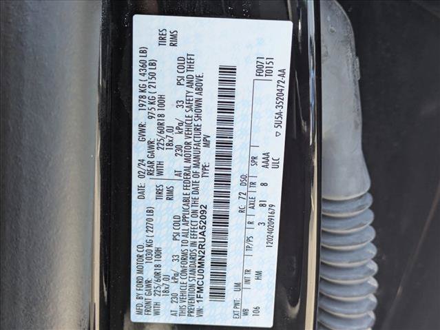 Certified 2024 Ford Escape ST-Line FWD image 24