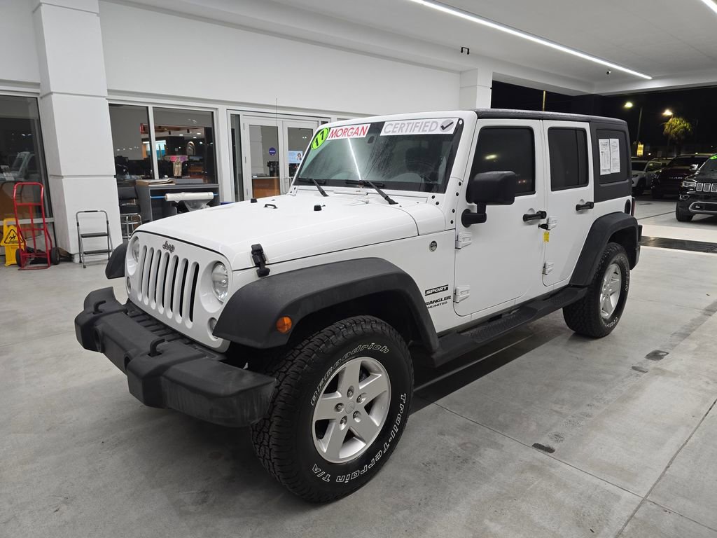 Used 2017 Jeep Wrangler Unlimited Sport w/ Quick Order Package 24S image 2