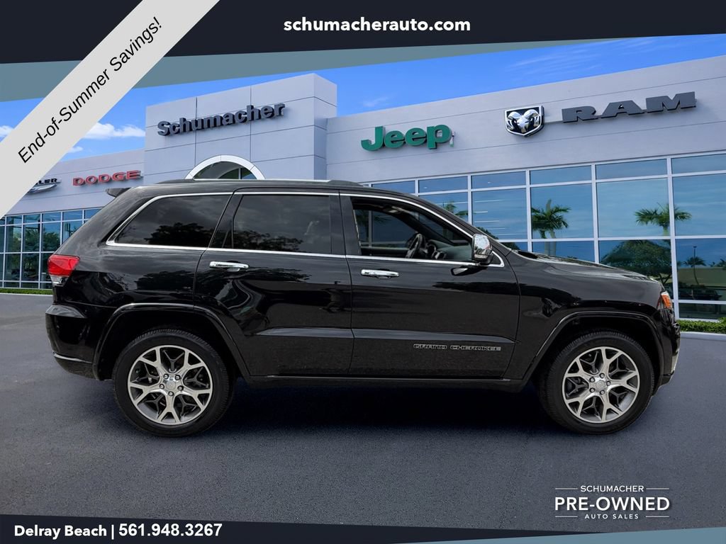 Certified 2020 Jeep Grand Cherokee Overland AWD/4WD image 8