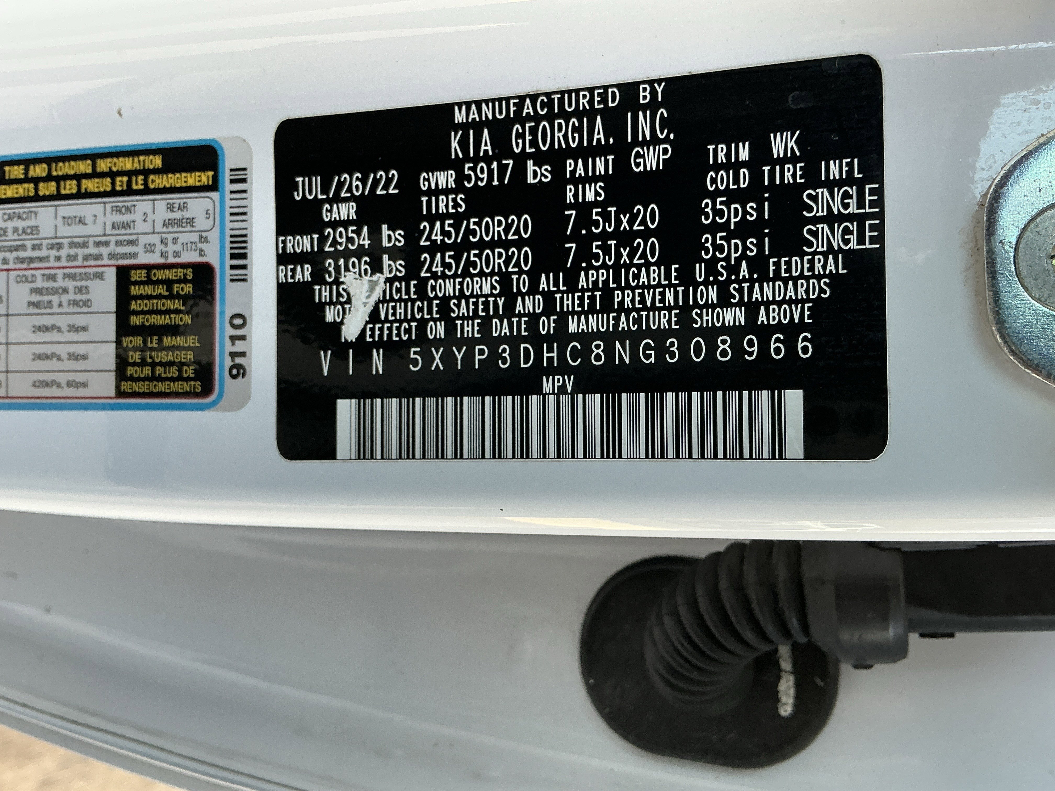 Used 2022 Kia Telluride EX w/ EX Premium Package image 25