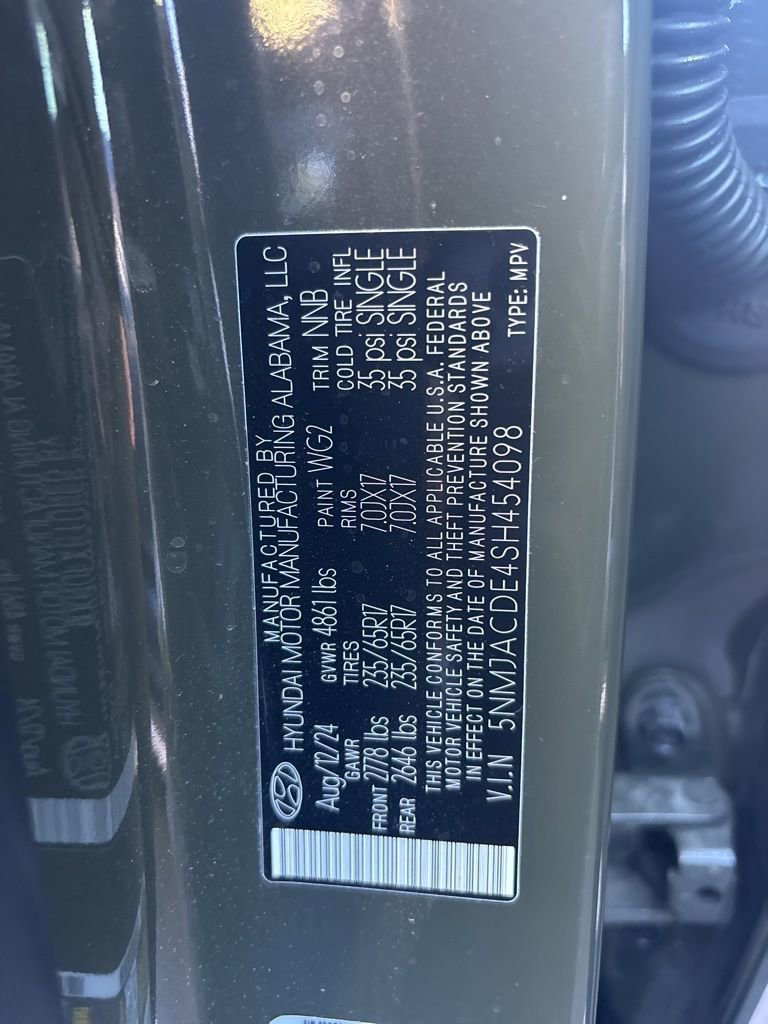 Certified 2025 Hyundai Tucson SE AWD/4WD image 6