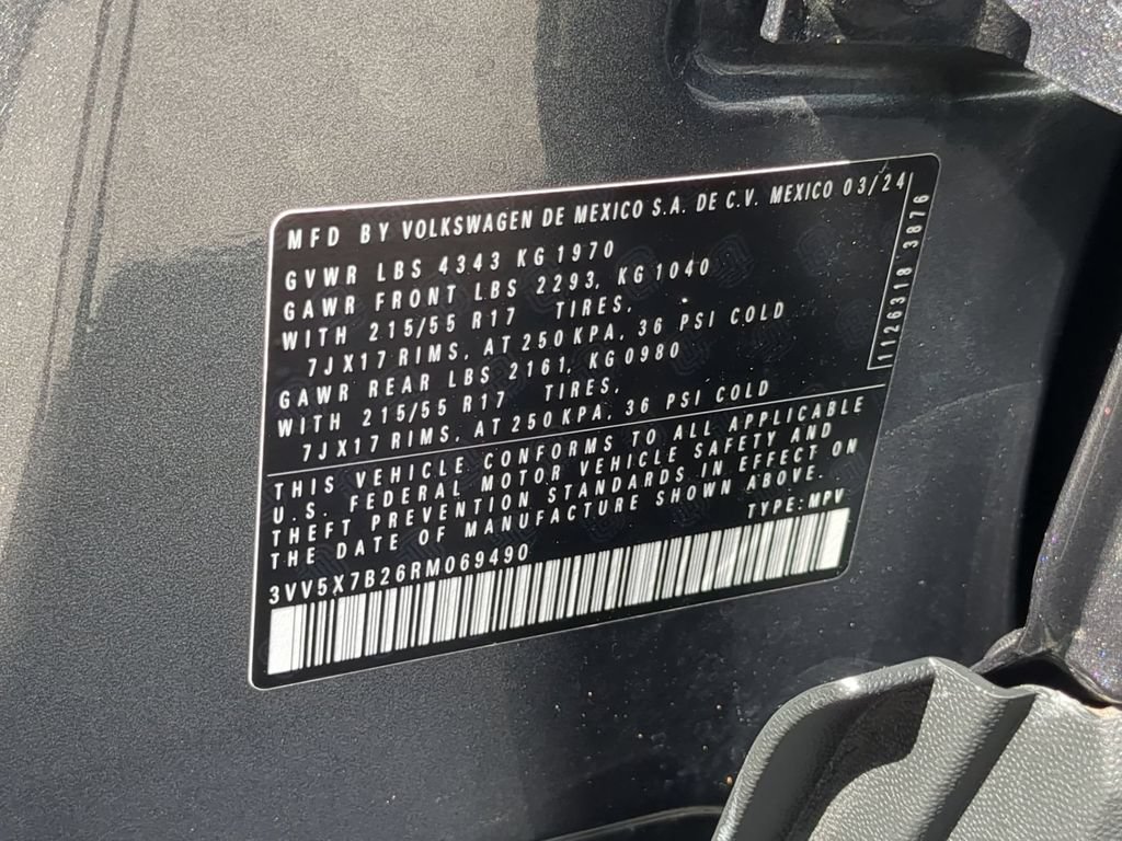 Used 2024 Volkswagen Taos S FWD image 32