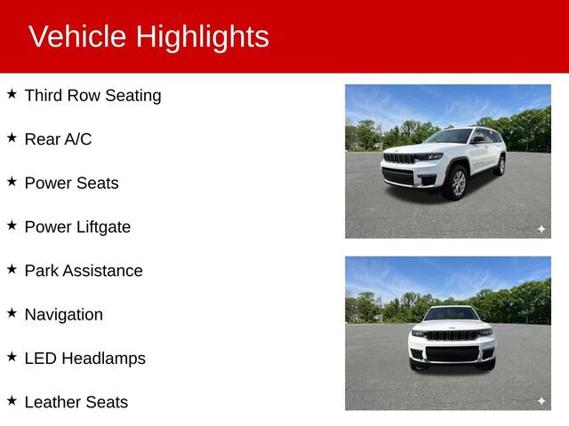 Used 2023 Jeep Grand Cherokee L Limited AWD/4WD image 2