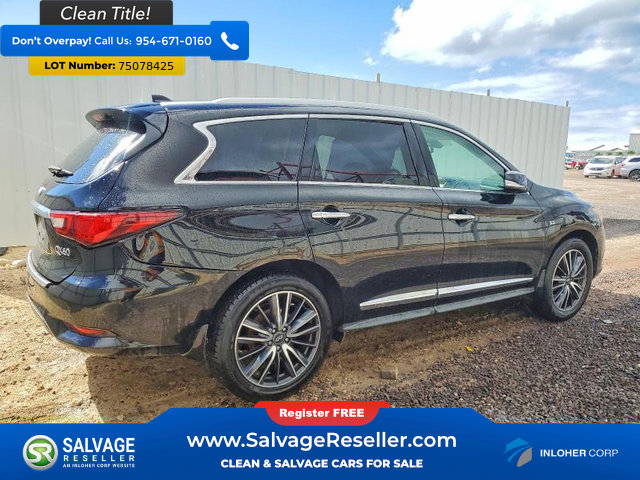 Used 2018 INFINITI QX60 FWD w/ Premium Plus Package image 4