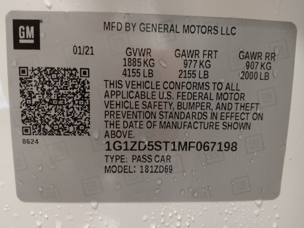 Used 2021 Chevrolet Malibu LT FWD image 33