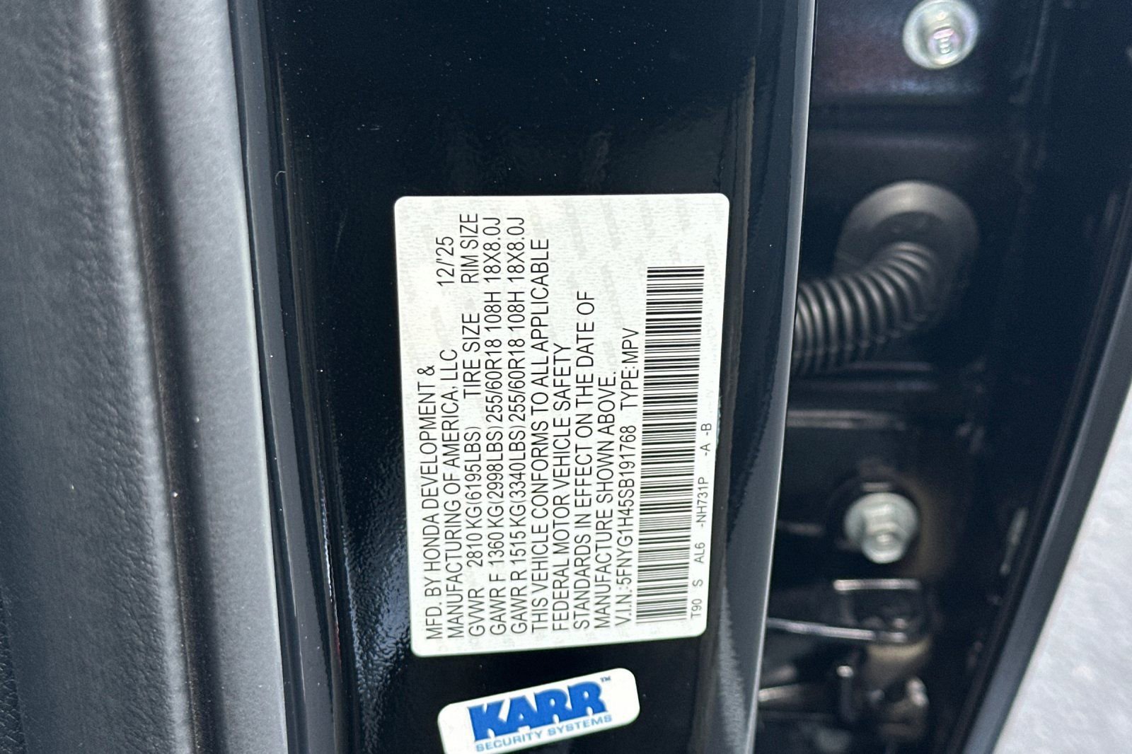 New 2025 Honda Pilot EX-L image 33