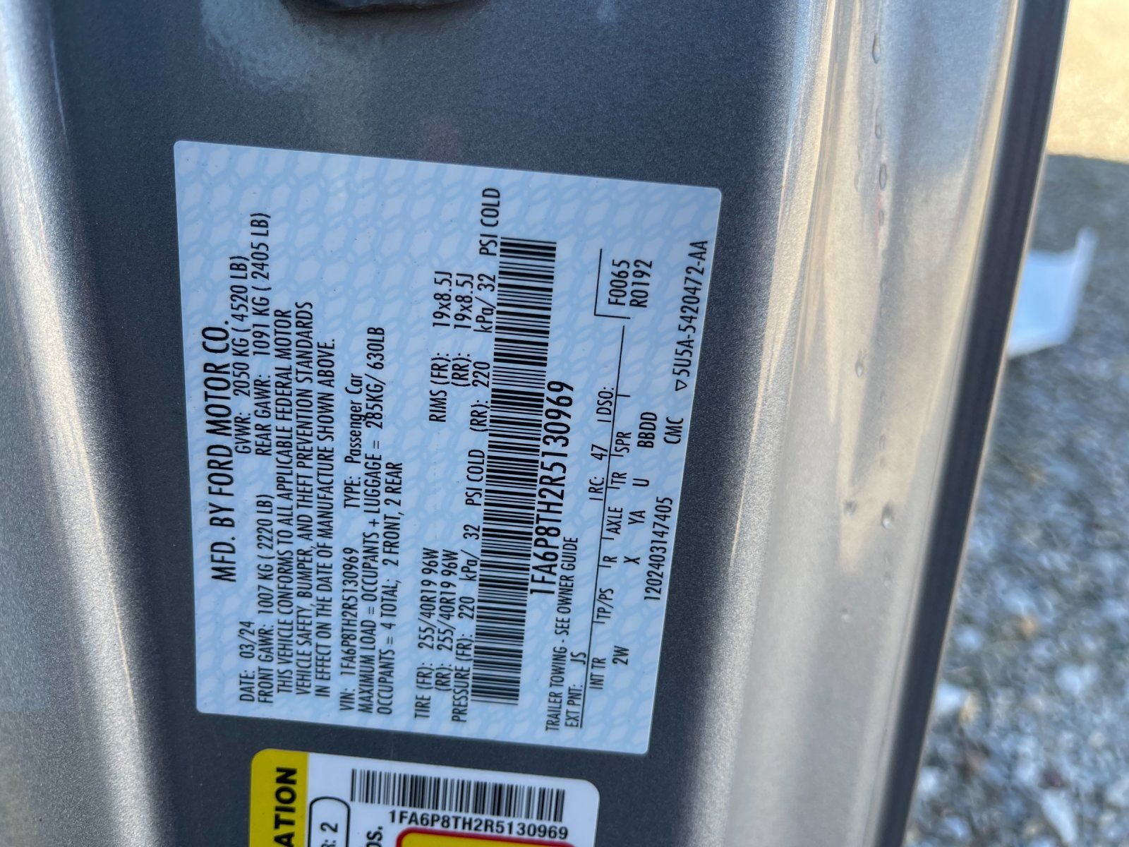 Used 2024 Ford Mustang Coupe image 30