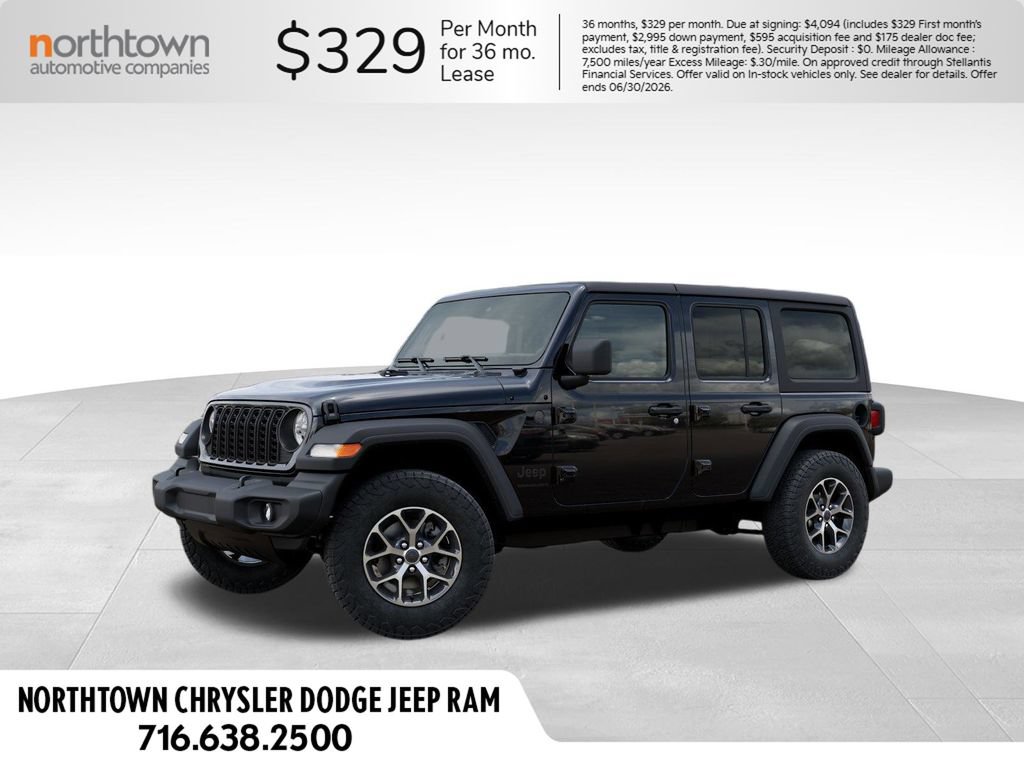 New 2026 Jeep Wrangler Unlimited Sport AWD/4WD image 2