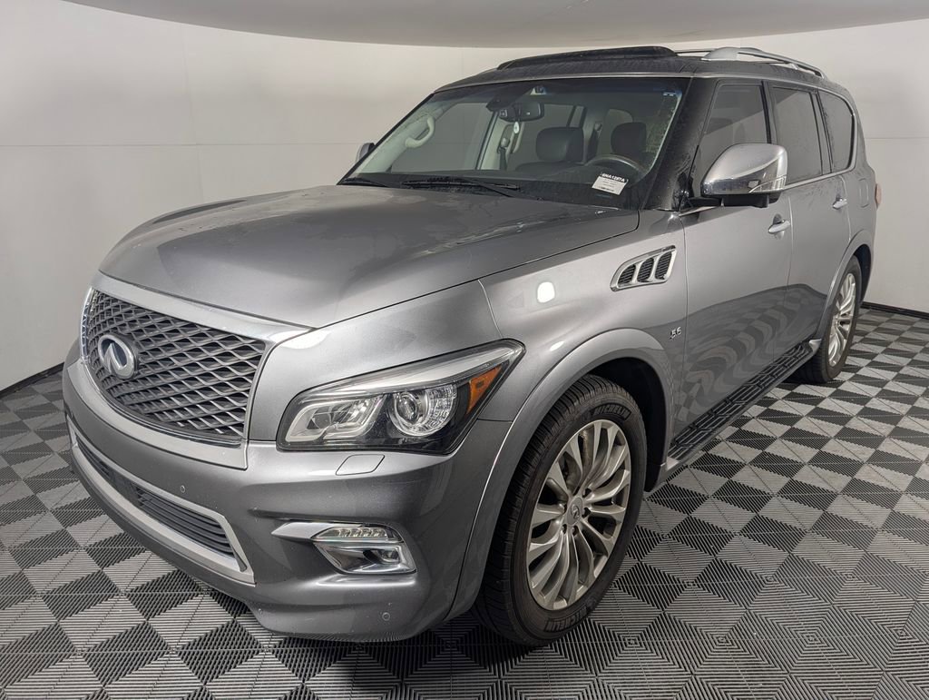 Used 2016 INFINITI QX80 4WD w/ Deluxe Technology Package