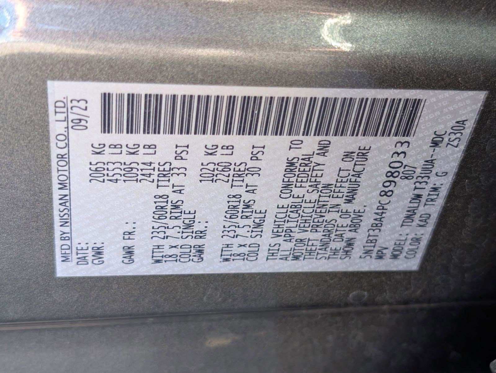 Used 2023 Nissan Rogue SV image 22